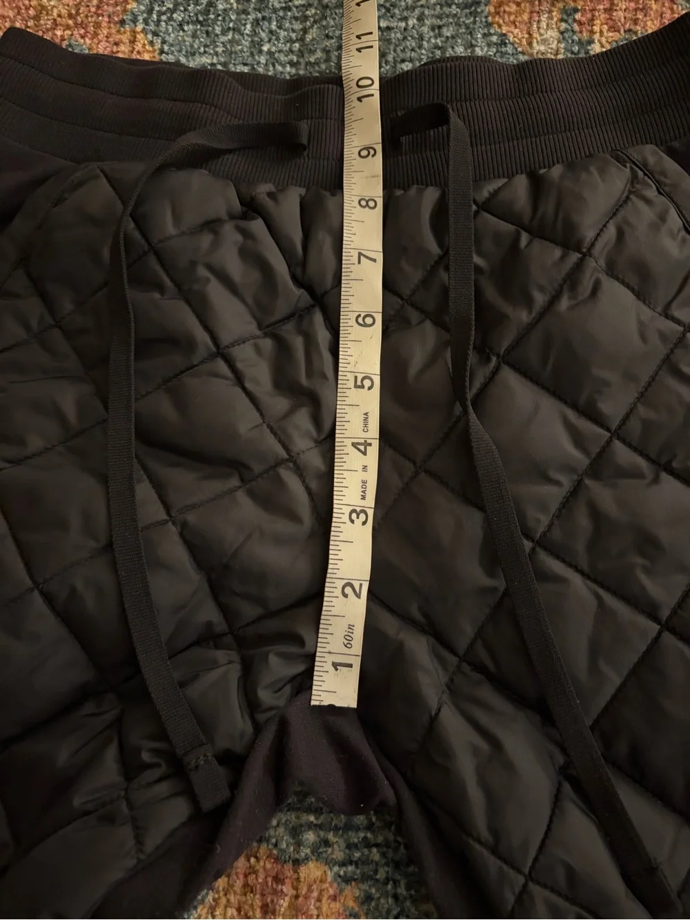 Women’s ALO Yoga Winter Warm Moto Puffer Joggers